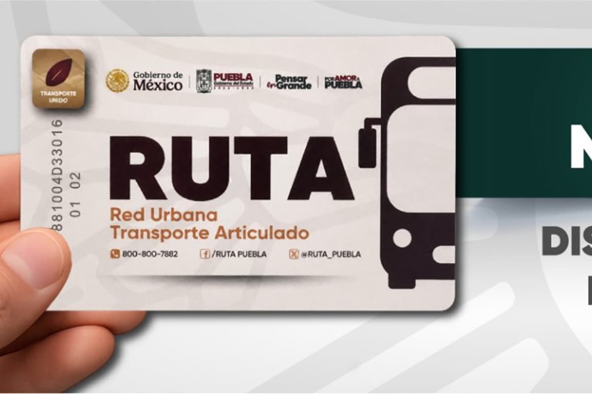 ¿Cómo comprar una tarjeta de RUTA Puebla?