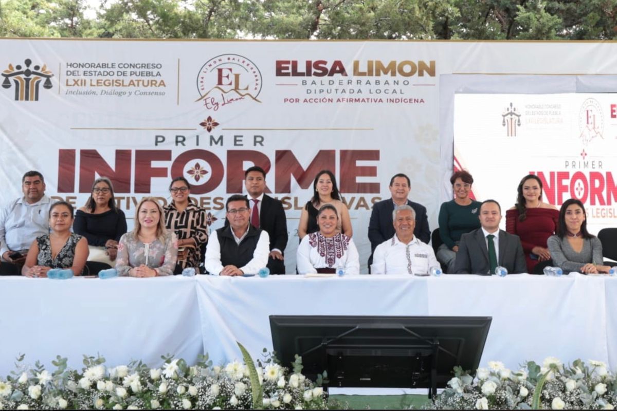 Protección y fortalecimiento de los derechos de pueblos indígenas, destaca la diputada Elisa Limon en su Informe de Actividades