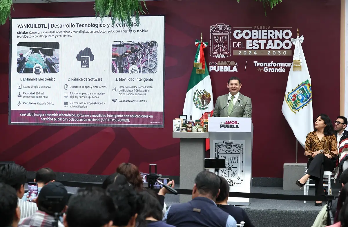 Gobierno federal y estatal consolidan en Puebla polo de soberanía tecnológica