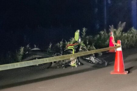 Jesús Edel, el motociclista que murió tras derrapar en carretera La 20, en Culiacán