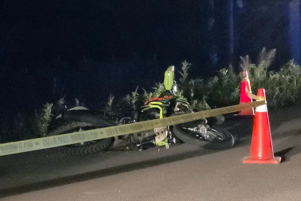 Jesús Edel, el motociclista que murió tras derrapar en carretera La 20, en Culiacán