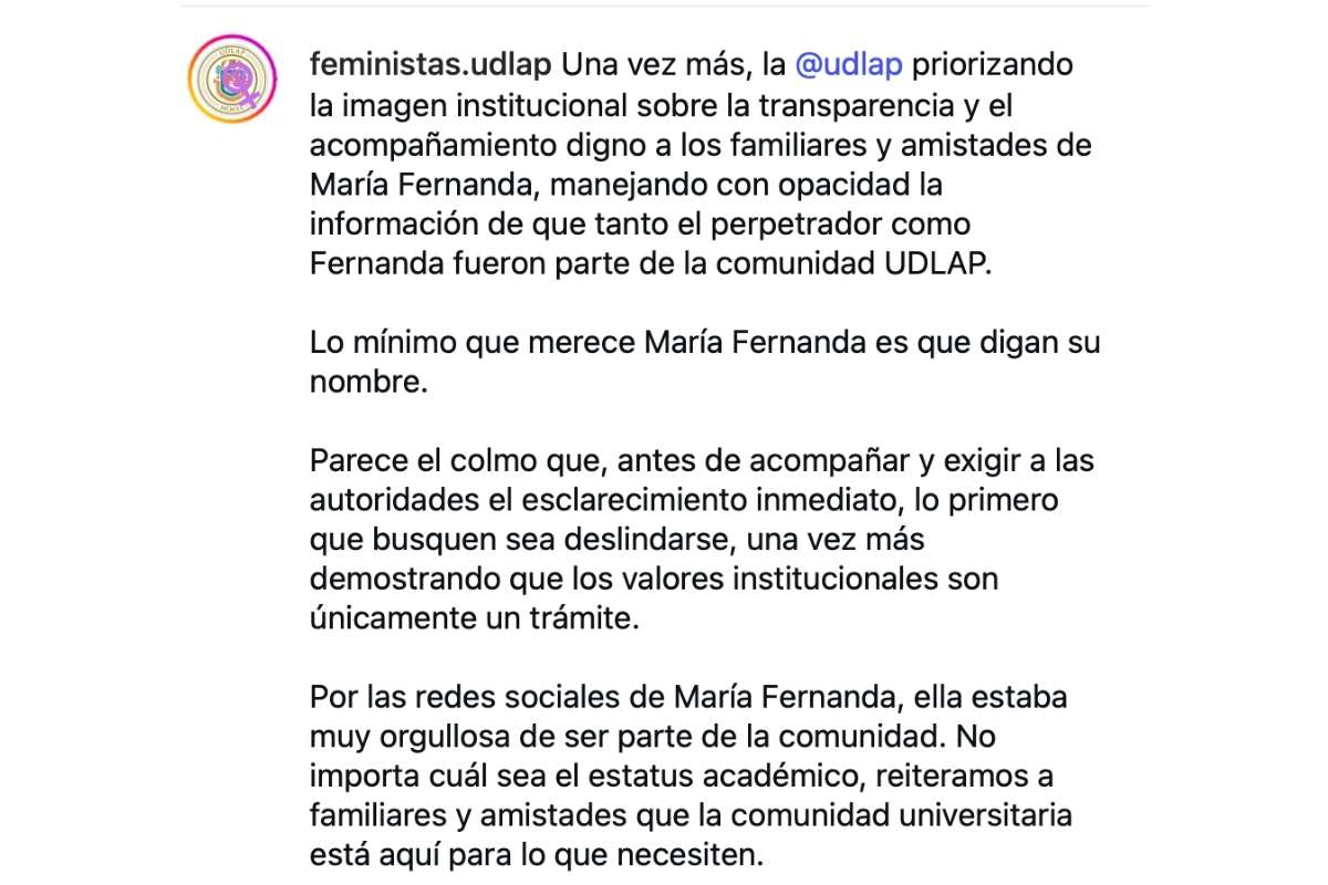 caso María Fernanda Orozco