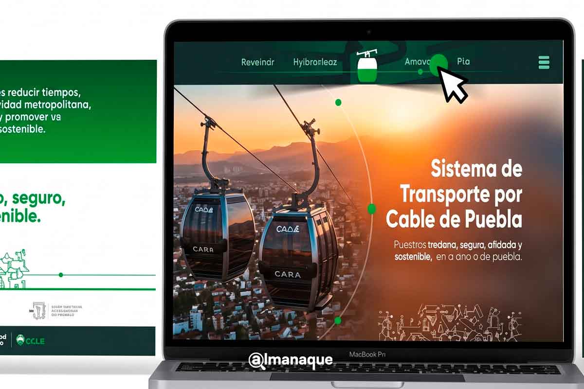 Lanzarán micrositio del Sistema de Transporte por Cable en Puebla