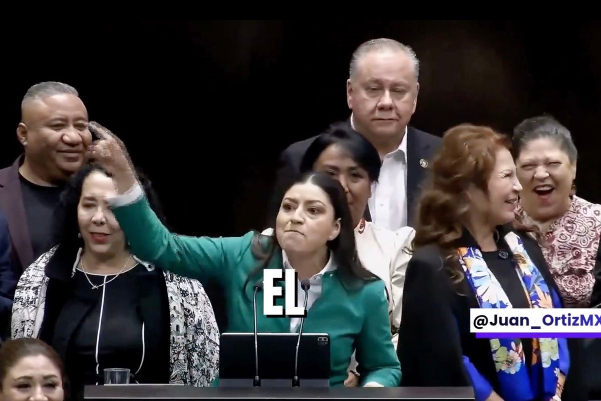 Claudia Rivera se manifiesta a favor del huachicol fiscal