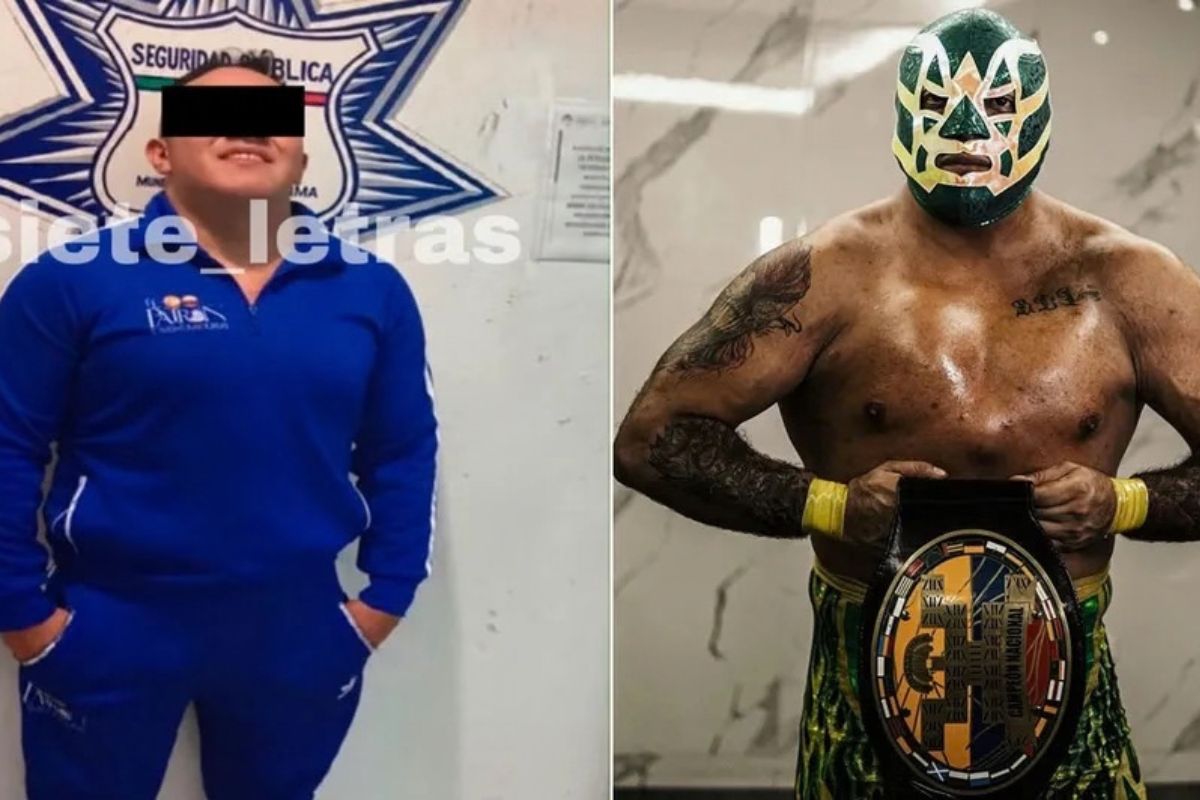 Detienen al Hijo de Fishman tras muerte de réferi durante función de lucha libre en Hidalgo