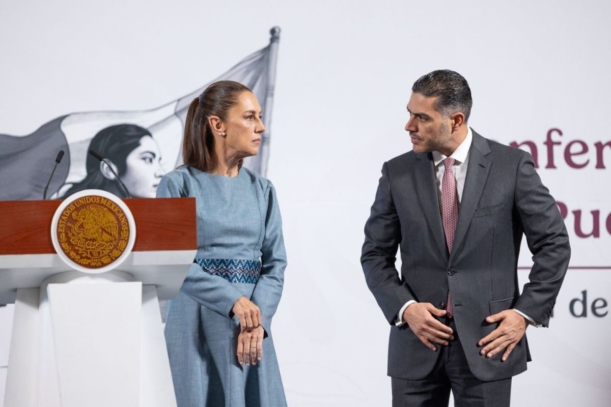 Sheinbaum cuestionó a Omar Garcia Harfuch por congelar cuentas de morenistas