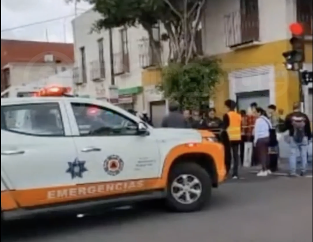 Ruta 4 atropella y mata a una mujer en el Centro Histórico de Puebla