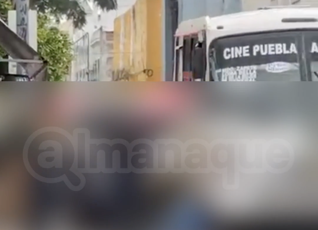 Ruta 4 atropella y mata a una mujer en el Centro Histórico de Puebla