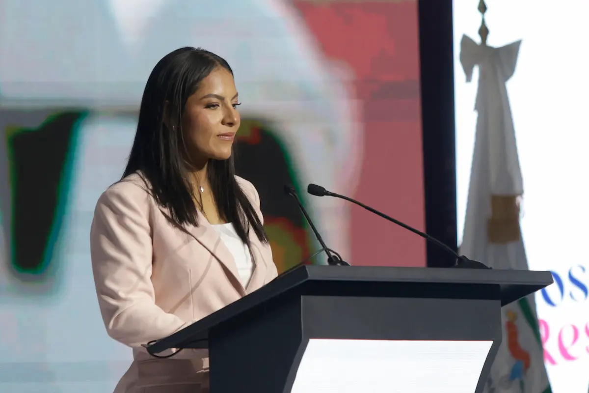 Lupita Cuautle en segundo informe como alcaldesa de San Andrés Cholula