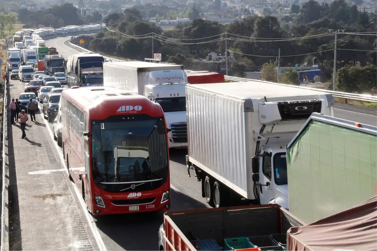 Cierran la México-Puebla hoy 10 de octubre en este punto