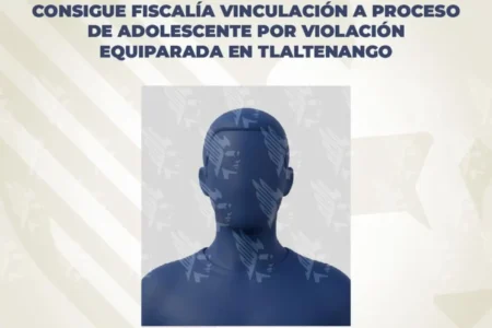 Vinculan a adolescente por violación en Tlaltenango