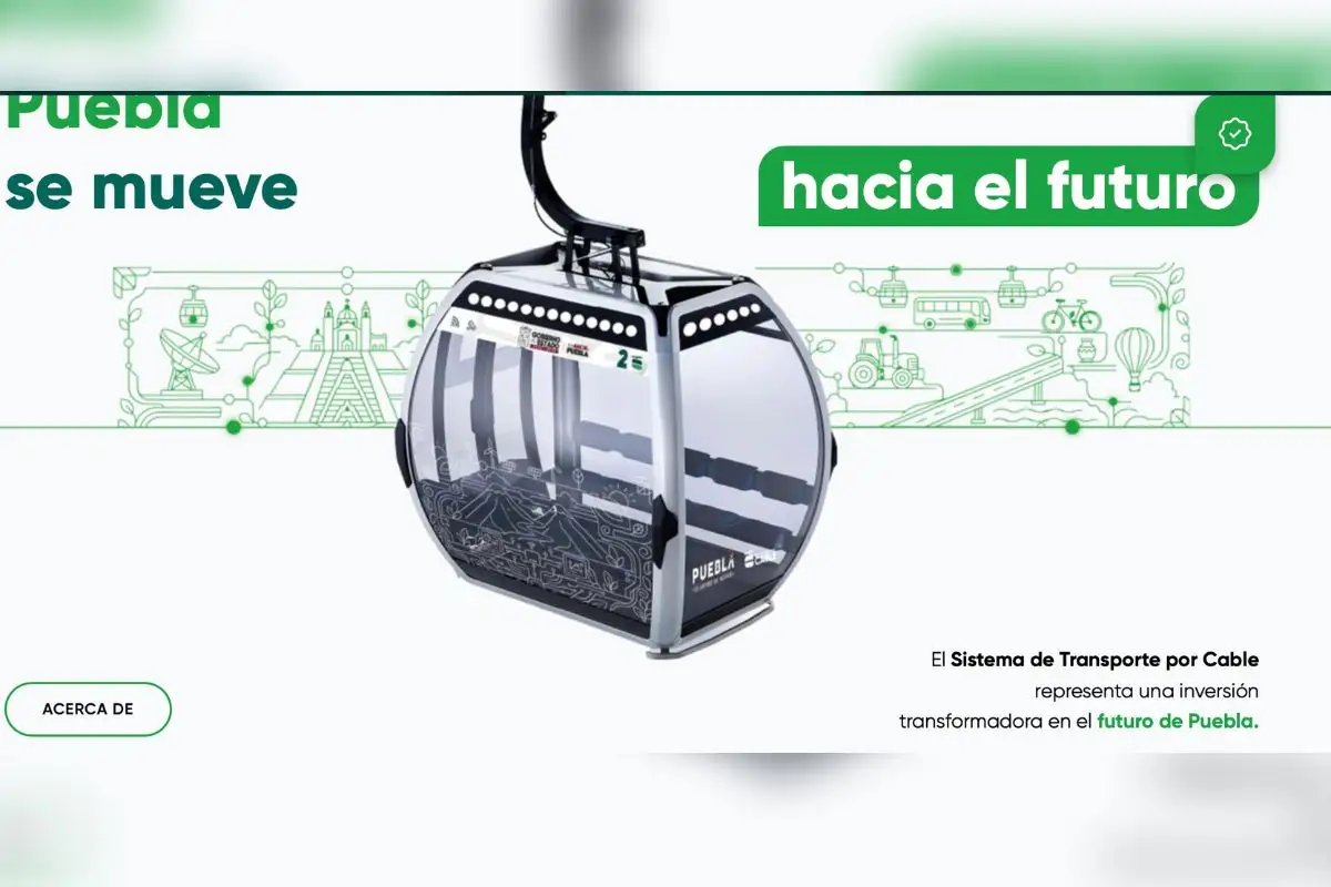 Queda habilitado el micrositio del Sistema de Transporte por Cable