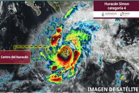 Suspenden actividades por huracán Simón en estos estados 10 Suspenden actividades por huracán Simón en estos estados