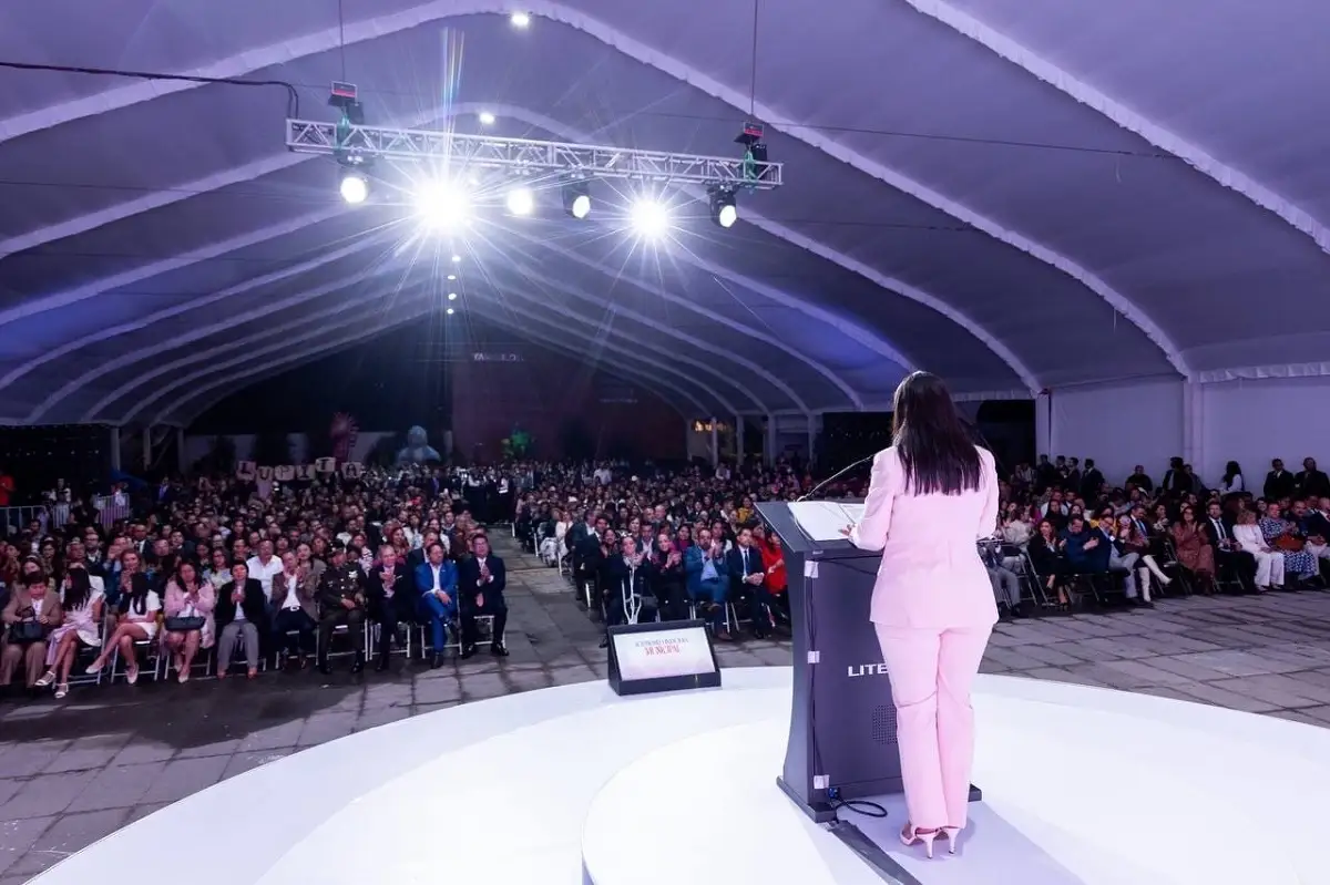 Lupita Cuautle presenta Segundo Informe de Gobierno; destaca finanzas sanas, seguridad y rumbo en San Andrés Cholula