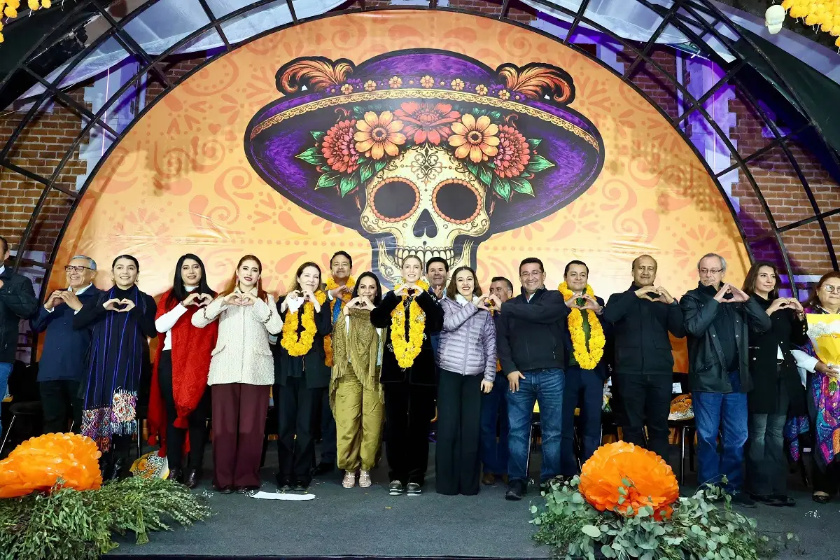 Tradición, misterio y color dan vida a la memoria en Puebla con Catrineras 2026