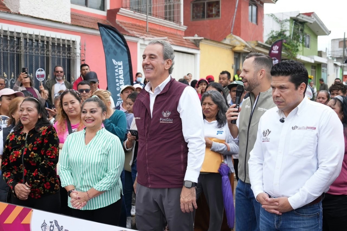 Arranca Pepe Chedraui obras de pavimentacion en La Resurreccion 2