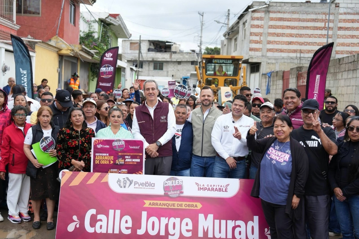 Arranca Pepe Chedraui obras de pavimentación en La Resurrección