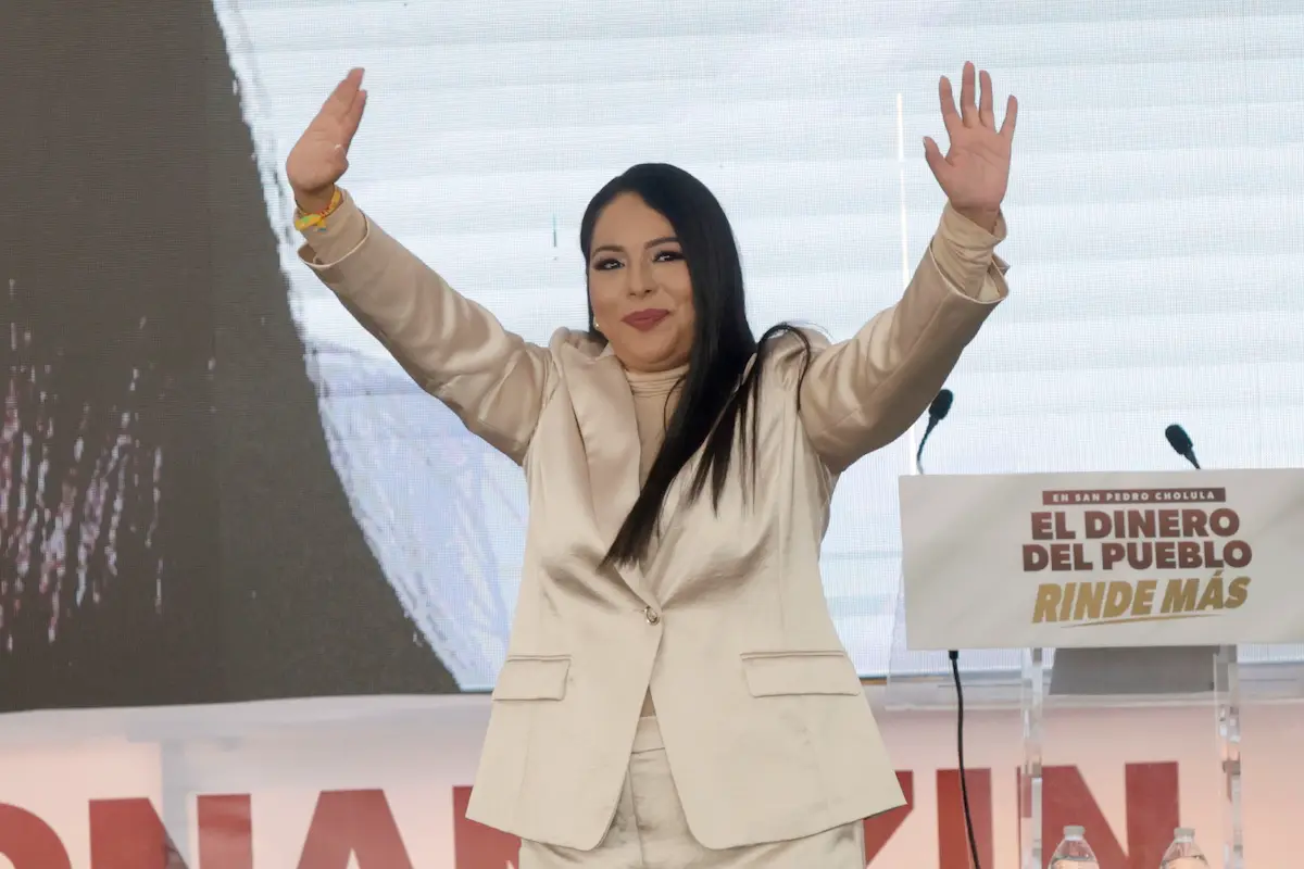 Tonanzin Fernández abre la puerta a la reelección en San Pedro Cholula