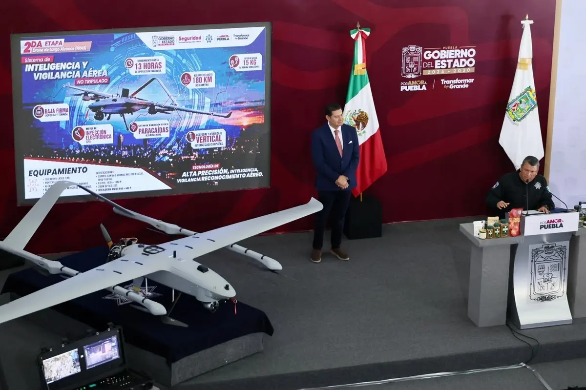 Se fortalece estrategia de seguridad estatal con drones de alta tecnología para monitoreo en tiempo real
