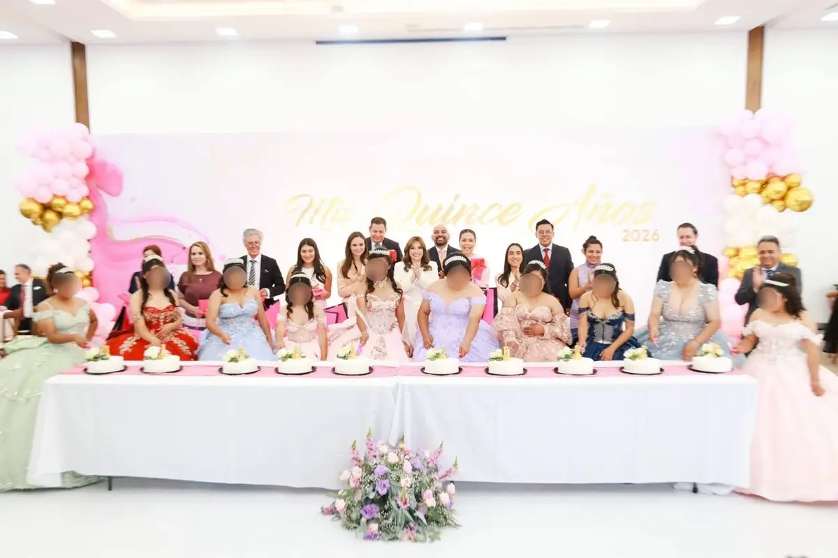 Ceci Arellano celebra los sueños de quinceañeras de la Casa del Adolescente