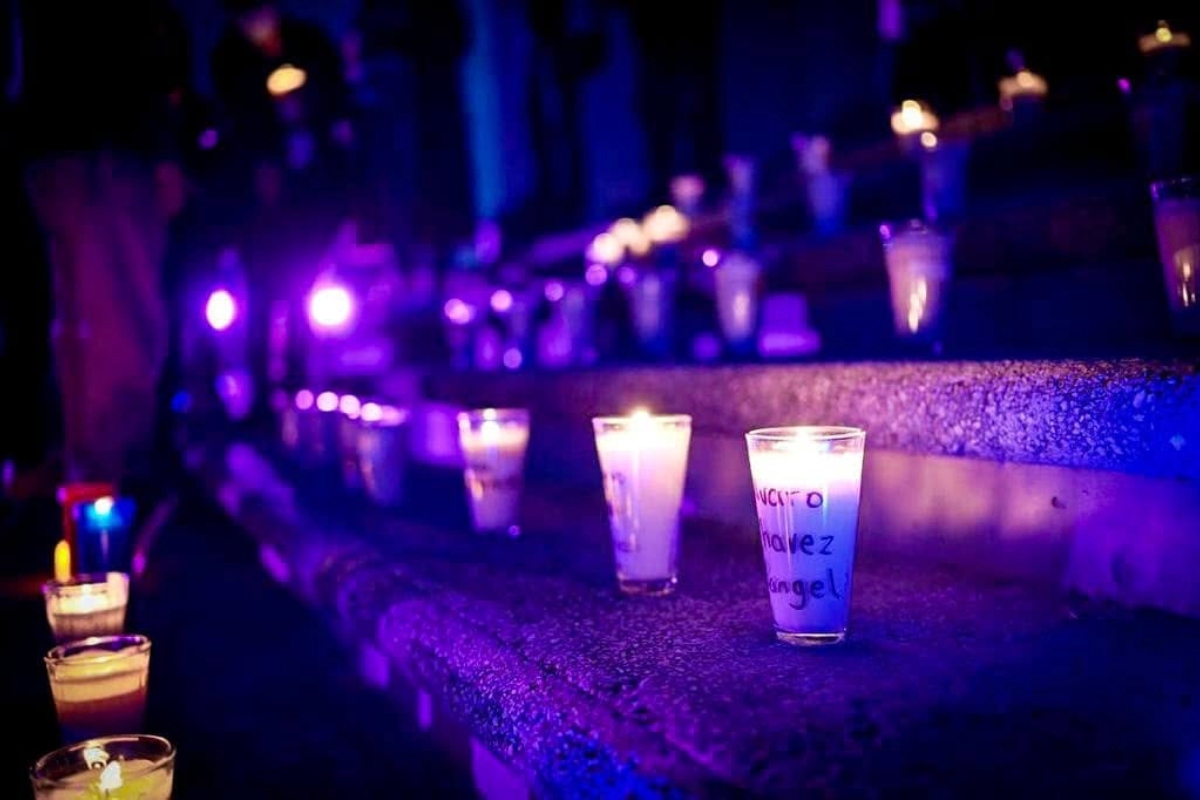 Sobre el Muerto las Coronas en CCU BUAP para conmemorar Día de Muertos