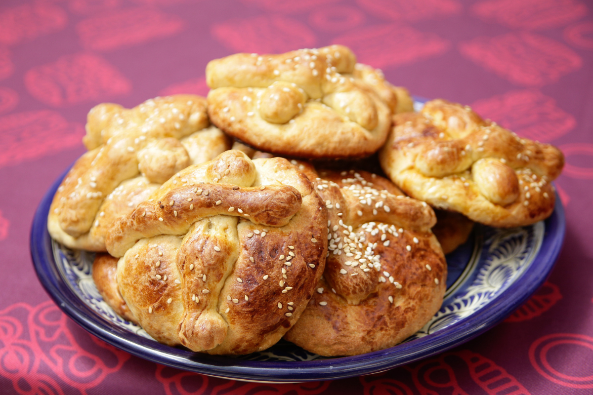 Hojaldras rellenas en Puebla
