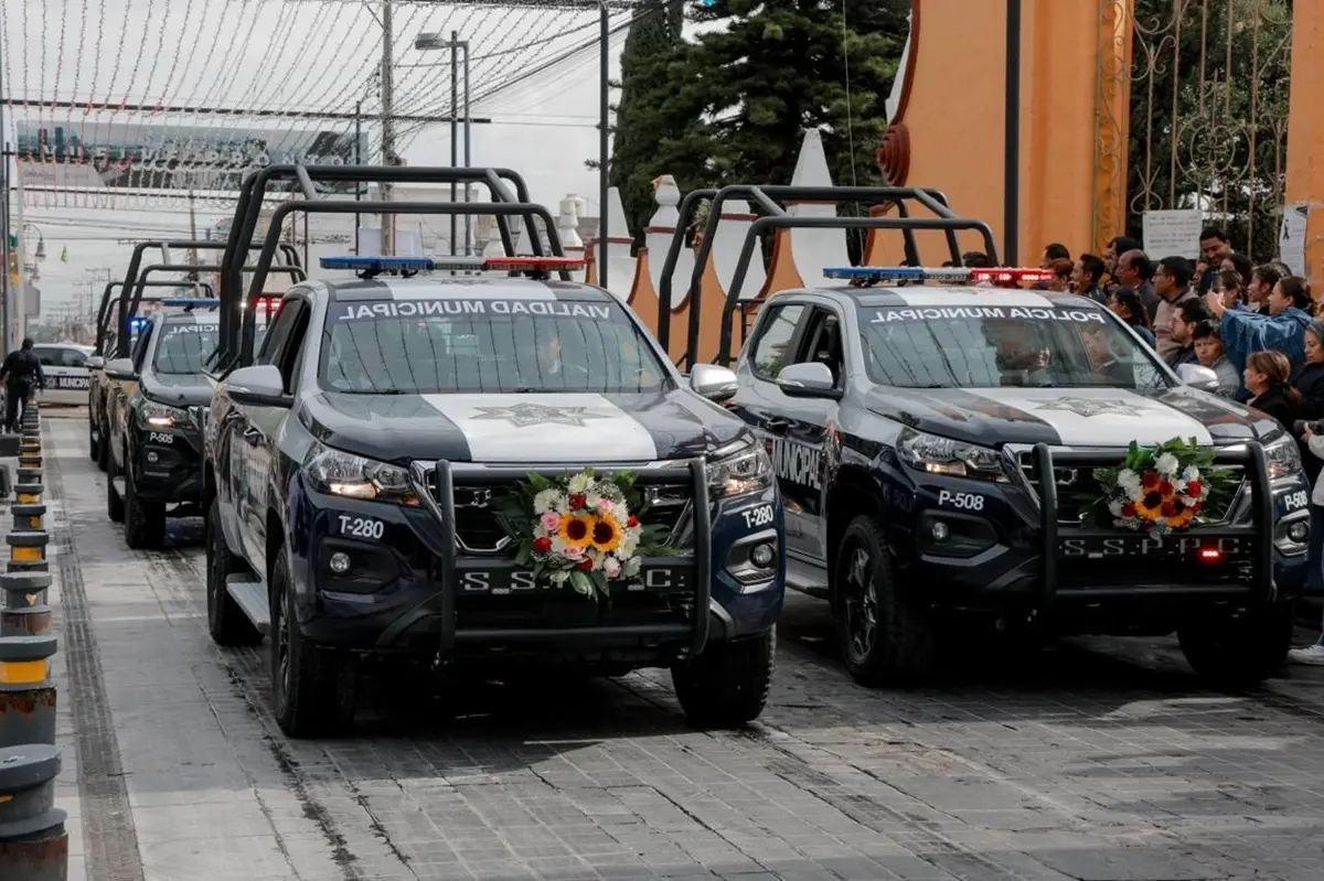Lupita Cuautle refuerza seguridad de San Andrés Cholula con nuevas unidades y puntos de monitoreo inteligente