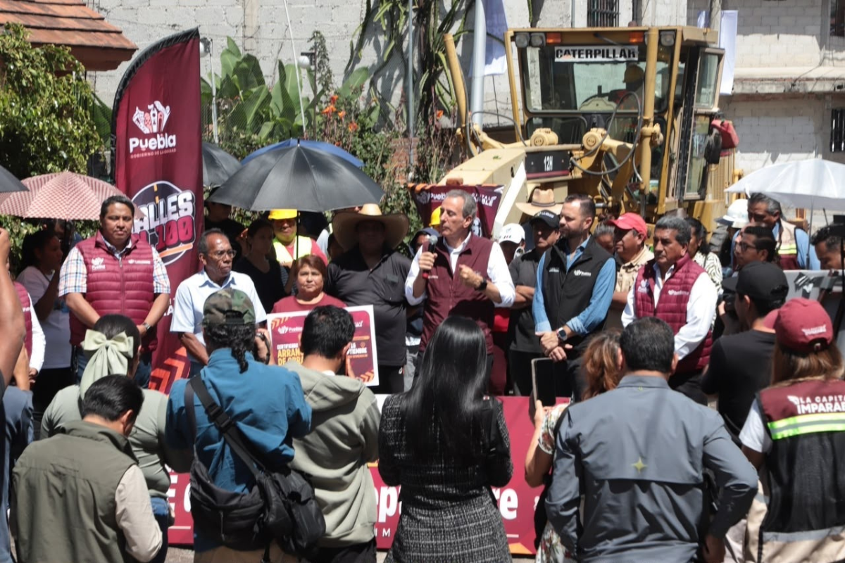 Arranca Pepe Chedraui obras de pavimentación en Guadalupe Hidalgo 2da. Sección 