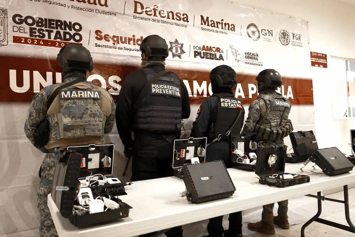 Desmantelan red de nueve cámaras de vigilancia ilegal en Tepeaca vinculadas con el robo de gas