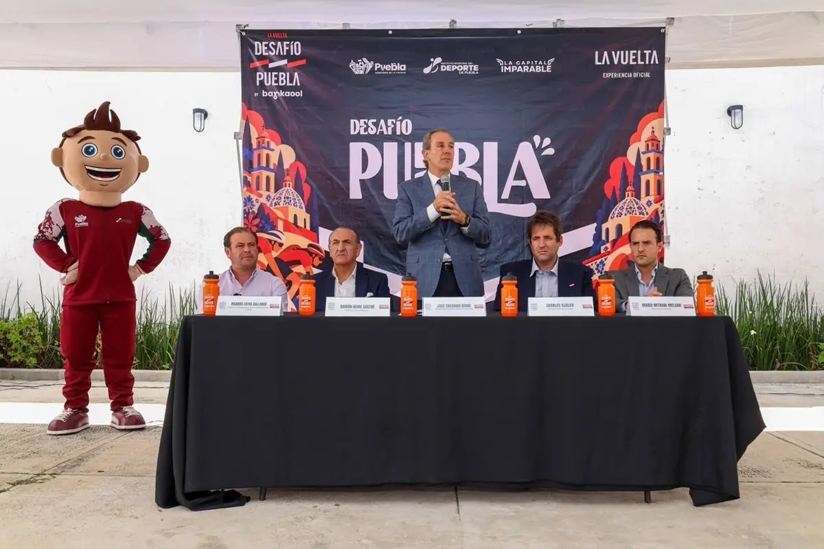 Presenta Pepe Chedraui oficialmente Desafío Puebla by La Vuelta España 2027