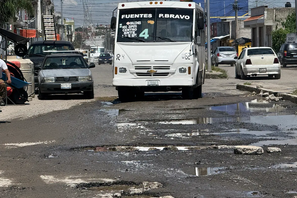 Estas son las colonias de Puebla con más baches atendidos por gobierno municipal