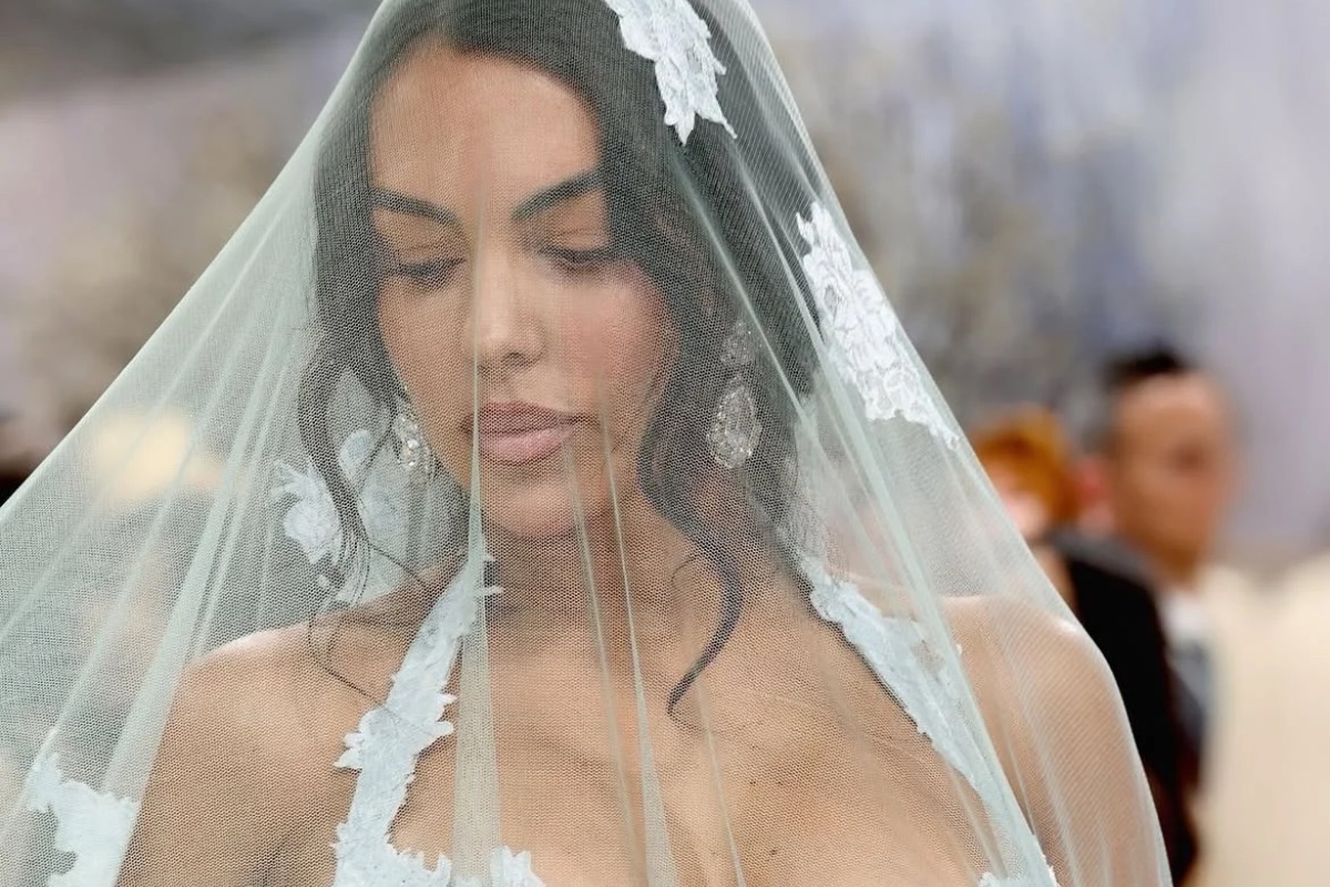 Georgina Rodríguez revela el significado de su ramo de novia en su boda con Cristiano Ronaldo