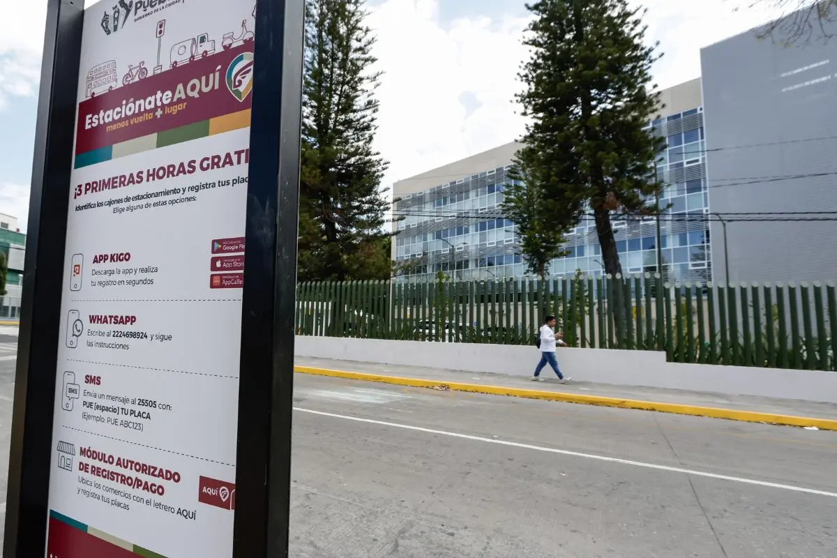 Parquímetros en Puebla recaudaron 42 mdp hasta septiembre