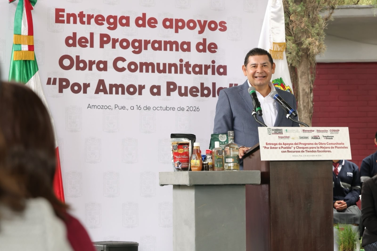 Gobierno de Puebla garantiza bienestar de estudiantes con equipamiento y espacios dignos