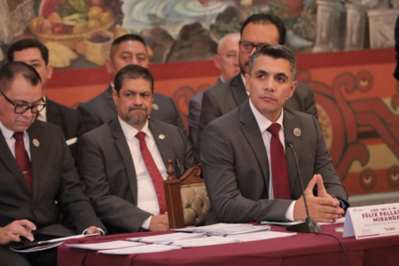 Reportan baja de delitos en Puebla Capital