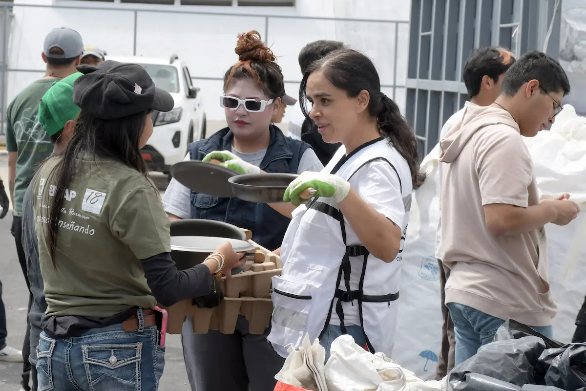 Se suma BUAP a la mejora del medio ambiente a través del Reciclatón