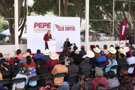 Consolida Pepe Chedraui acciones en favor de las familias en San Andrés Azumiatla