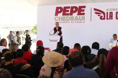 Pepe Chedraui continúa construyendo una capital que atiende las necesidades de las y los poblanos en San Baltazar Tetela
