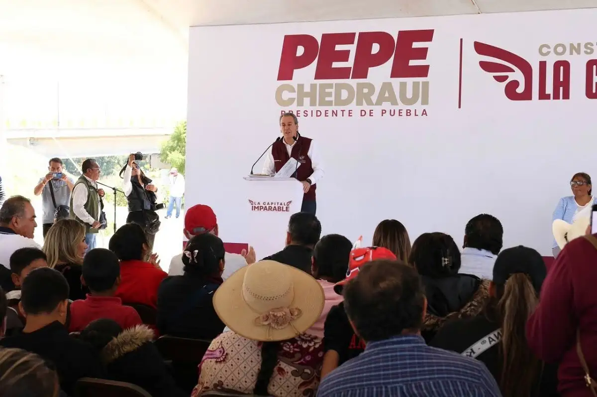 Pepe Chedraui continúa construyendo una capital que atiende las necesidades de las y los poblanos en San Baltazar Tetela