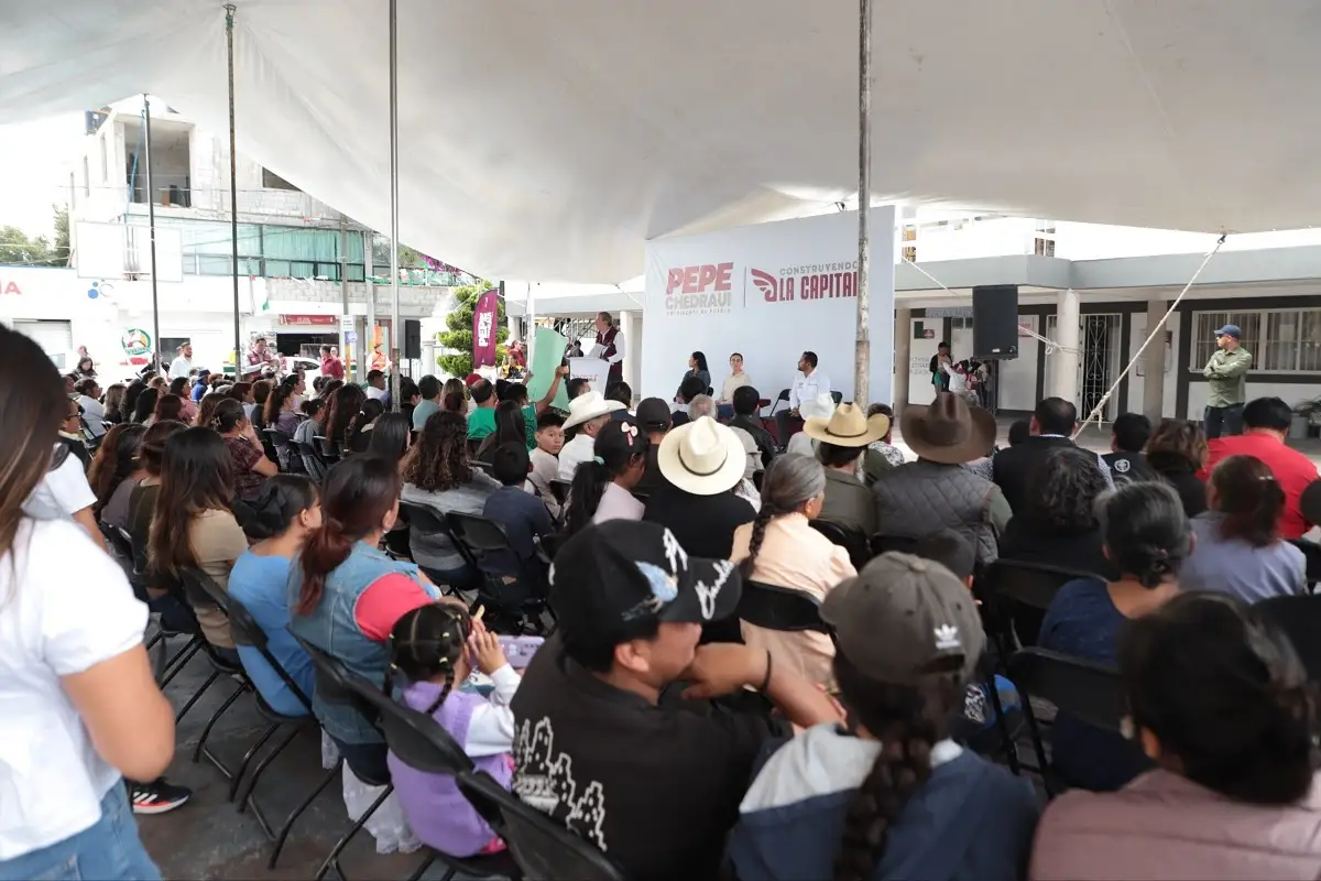 Avanza San Pedro Zacachimalpa en bienestar y desarrollo económico para las familias: Pepe Chedraui