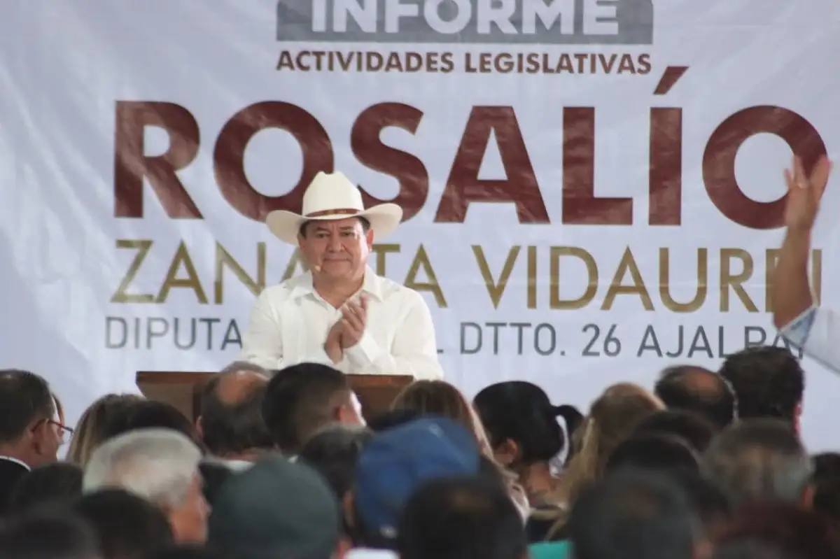 Diputado Rosalío Zanatta rinde su Segundo Informe de Actividades