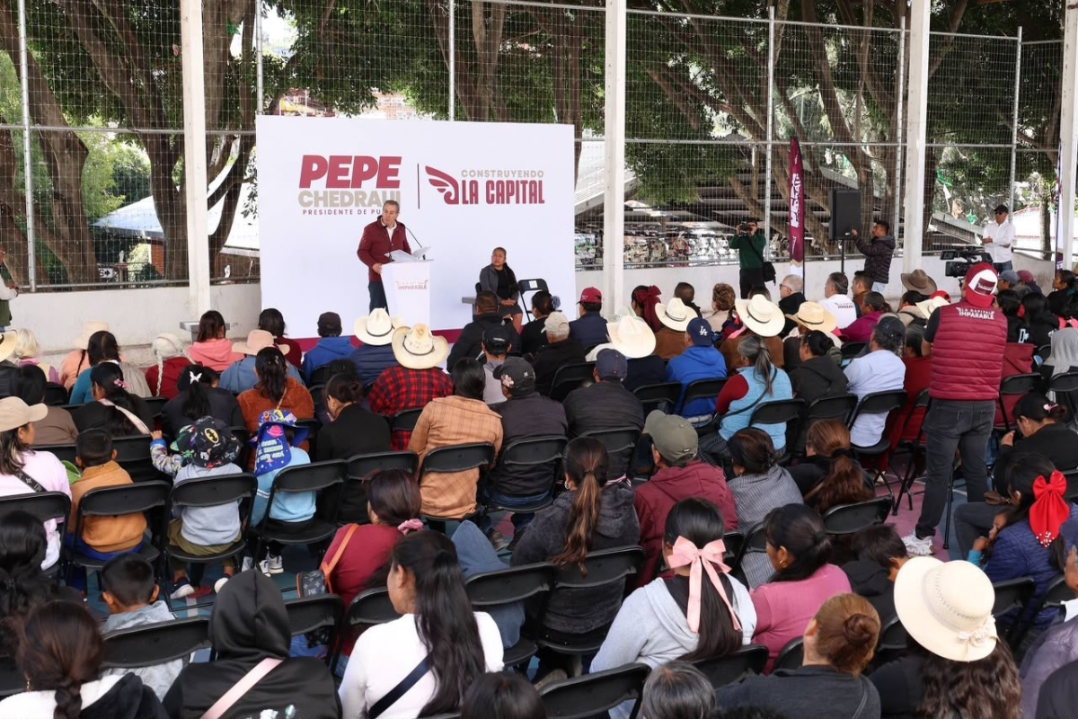 Consolida Pepe Chedraui acciones en favor de las familias en San Andrés Azumiatla