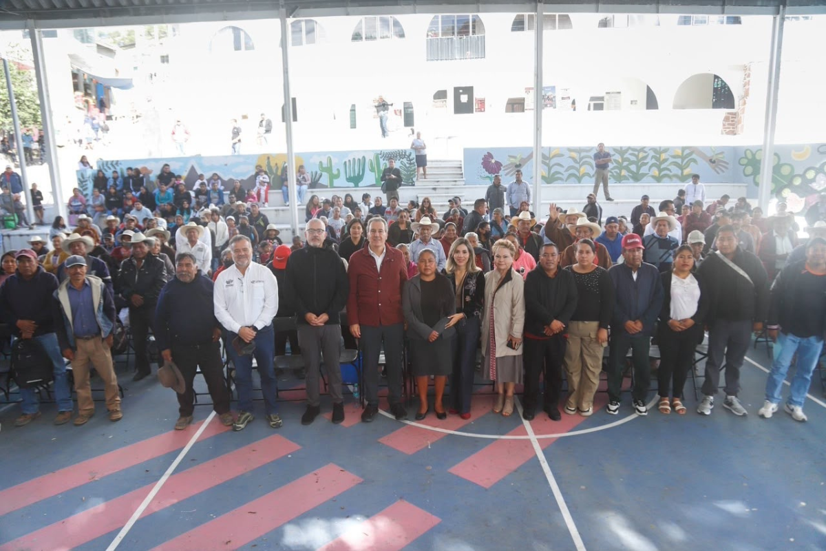 Consolida Pepe Chedraui acciones en favor de las familias en San Andrés Azumiatla