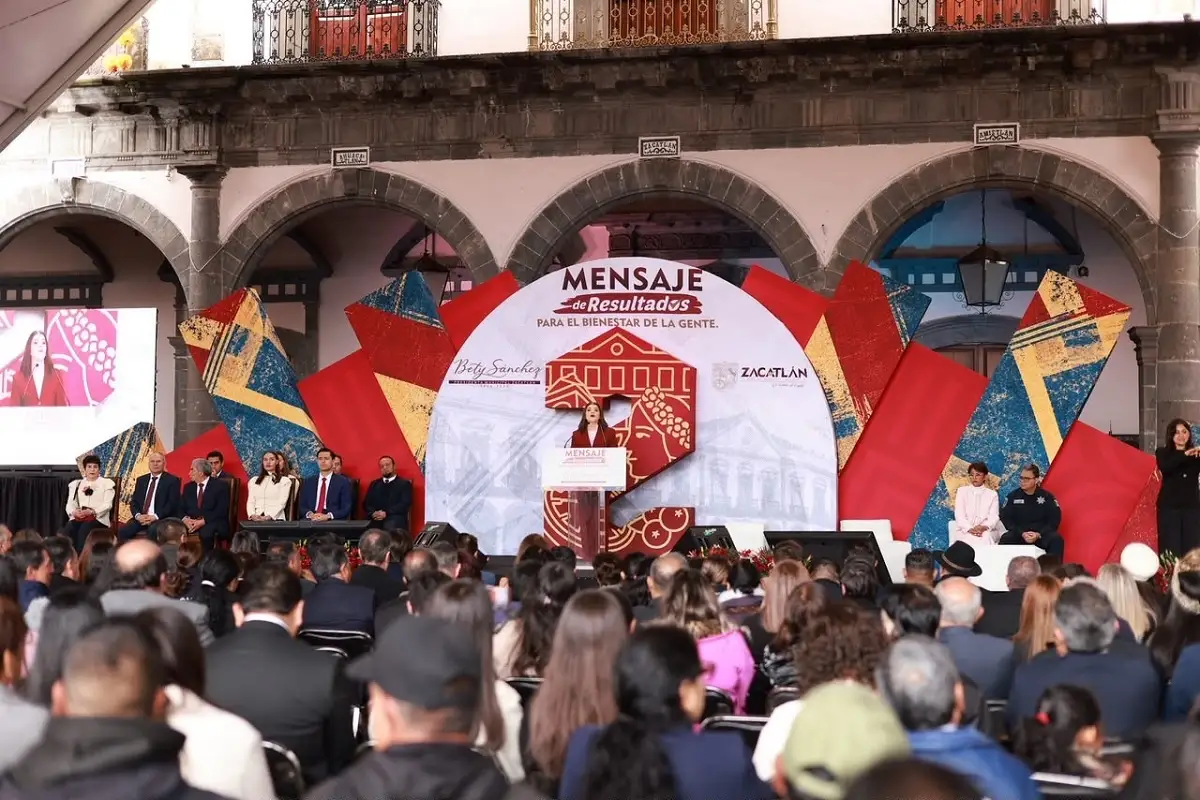 Estos son los resultados para el bienestar de la gente; Bety Sánchez rinde cuentas a Zacatlán