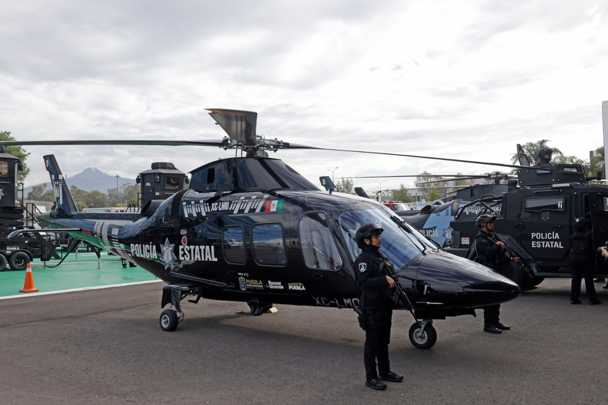 Puebla ya tiene cuatro helicópteros ¿para qué sirven