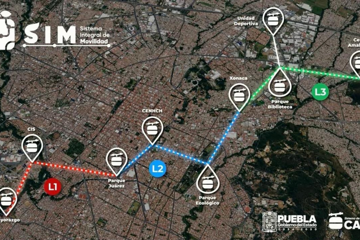 Inicia construcción de tres estaciones del Sistema de Transporte por Cable 