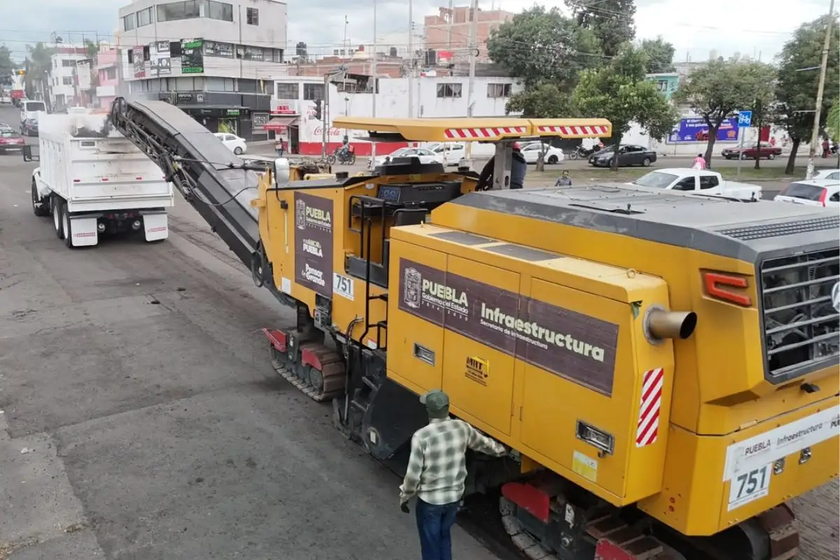 Hay dos calles cerradas en Puebla hoy 21 de octubre