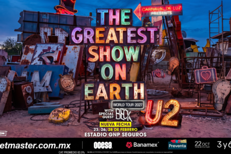 ¡Uno más! U2 anuncia tercera fecha en CDMX te decimos cuándo es la preventa de boletos