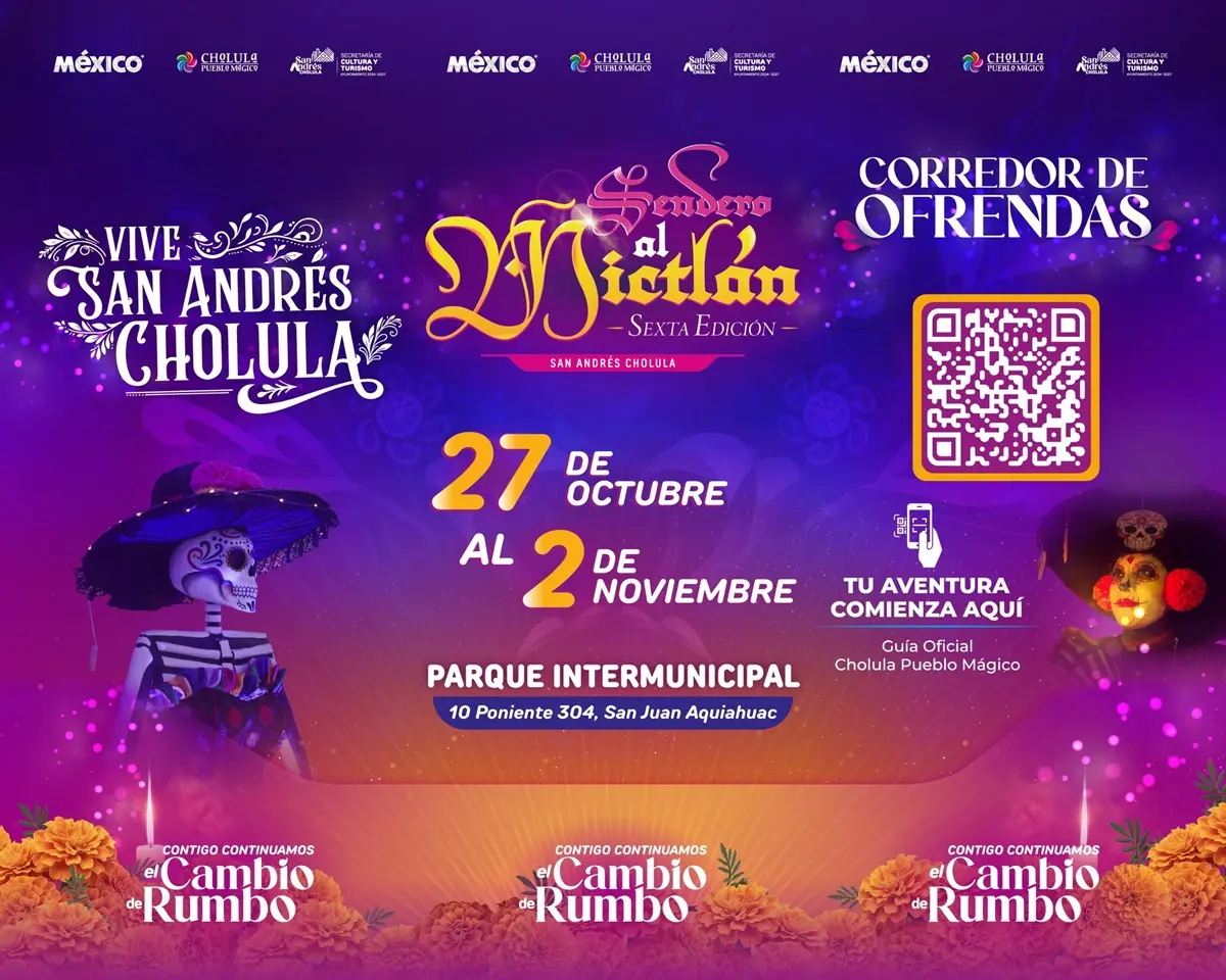 Lupita Cuautle presenta la Sexta Edición del festival “Sendero Al Mictlán” para celebrar las tradiciones de la temporada