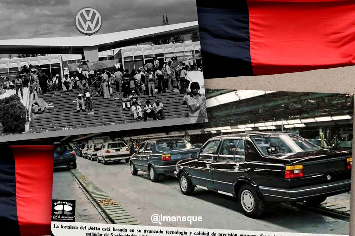 huelgas de Volkswagen en Puebla